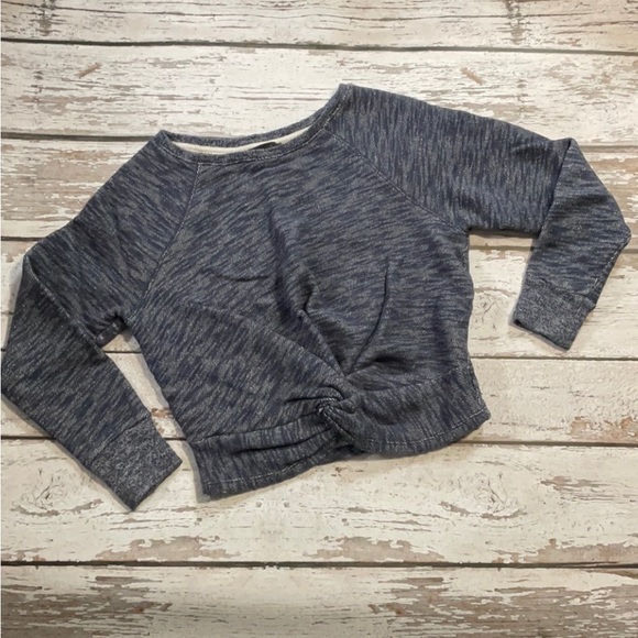 J Crew Twist Front Sweatshirt size Large / X-Large - Picture 3 of 9